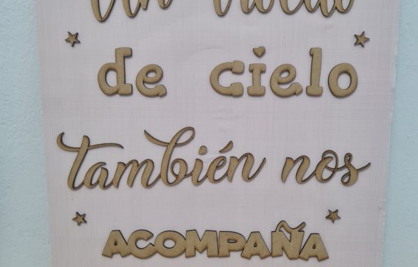 Cuadro Decorativo Un Trocito del Cielo