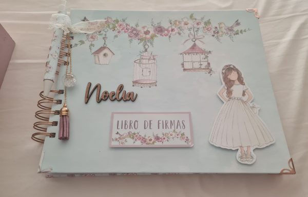Libro de Firmas+Boligrafo
