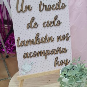 Cuadro Decorativo Un Trocito del Cielo